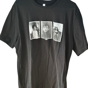 Kamala Harris T Shirt 2XL Black Photo Collage Union Made USA 100% Cotton